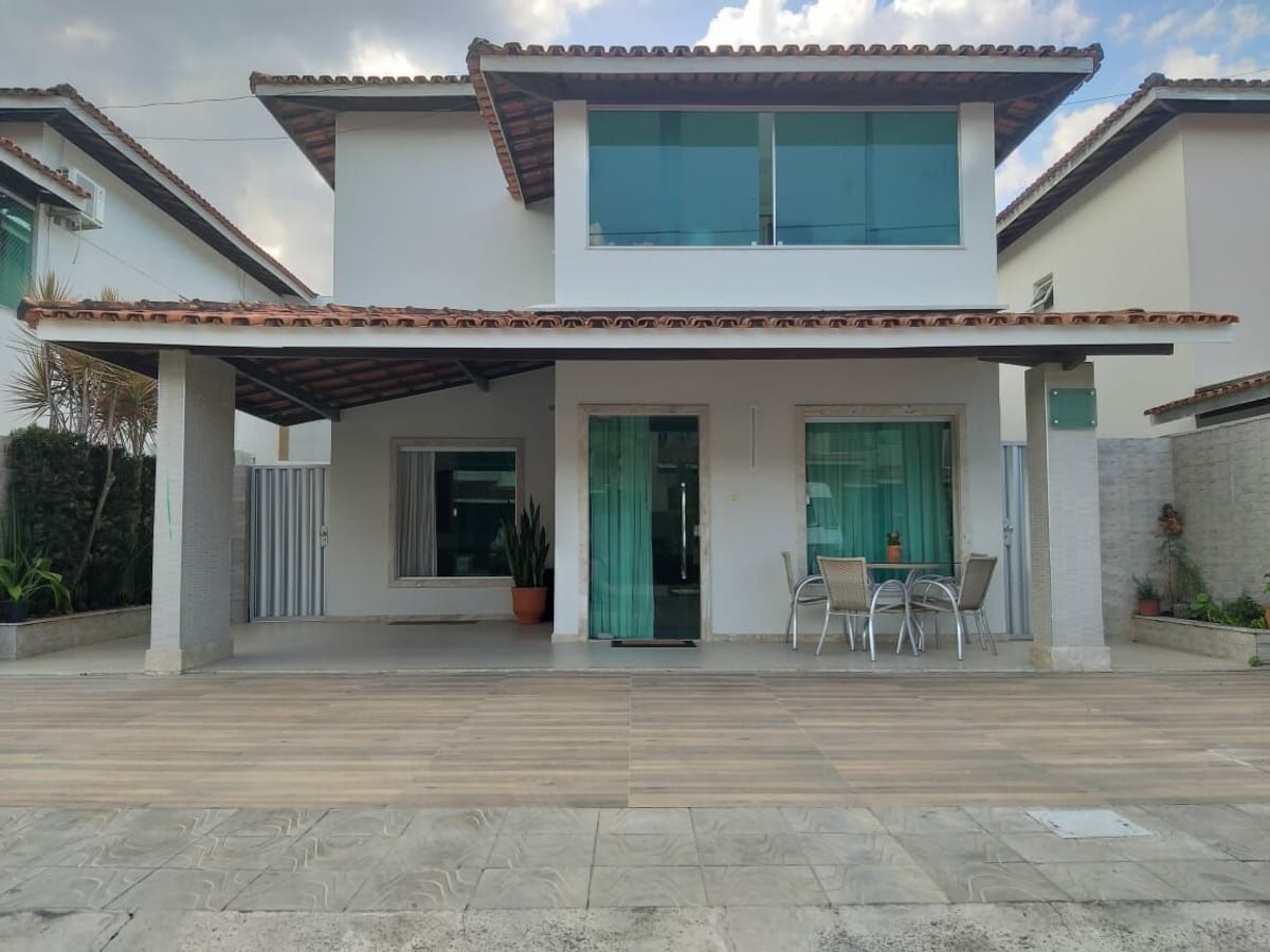 Casa em Condomínio à venda em Lagoa Salgada, Feira de Santana - Piscina, Condomínio Fechado, Mobiliado